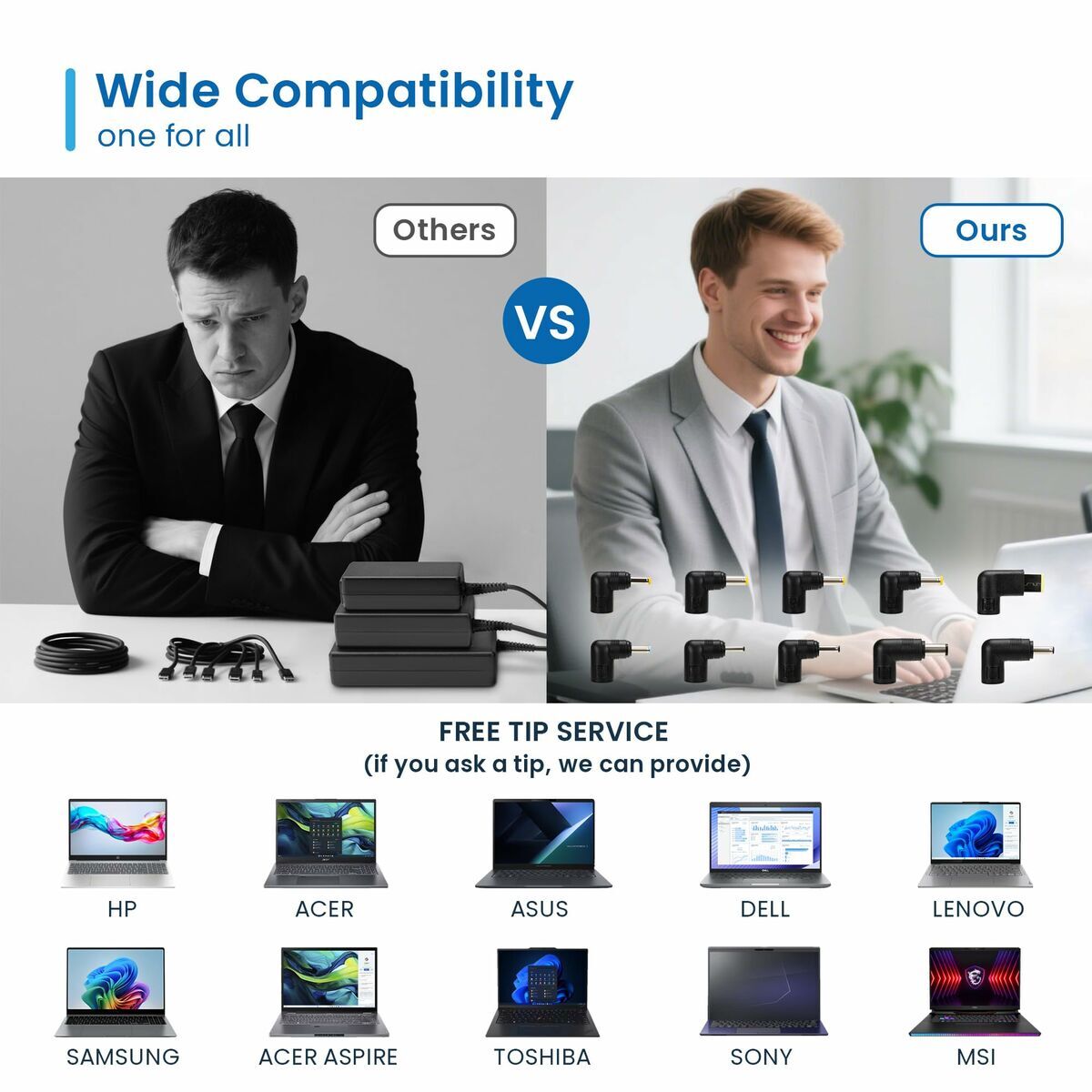 Laptop Charger Ewent EW3968 65 W