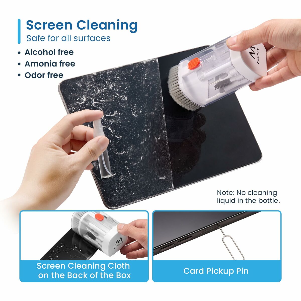 Screen Cleaning Kit Ewent 21 en 1