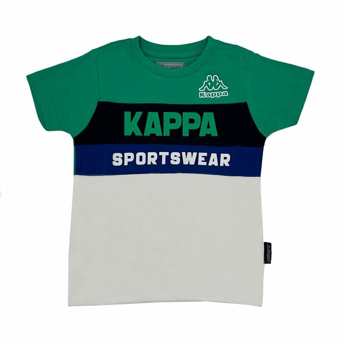 Child’s Short Sleeve T-Shirt Kappa 8036M00058 Blue