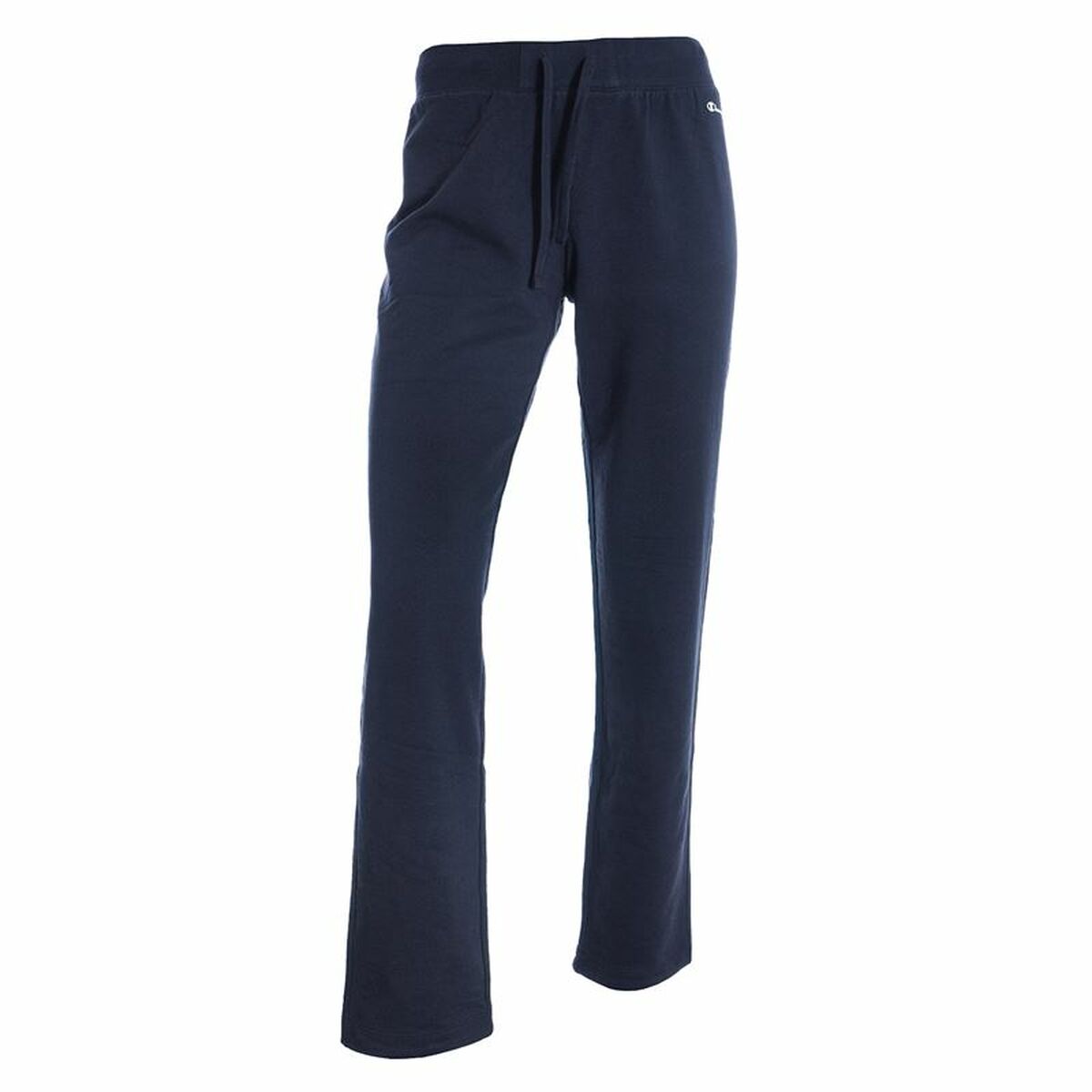 Long Sports Trousers Champion Drawstring Dark blue Lady Long Sports Trousers Champion Drawstring Dark blue Lady