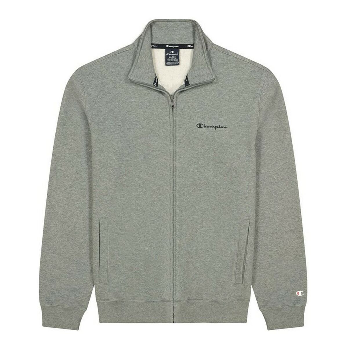 Men’s Sports Jacket Champion Full-Zip Grey