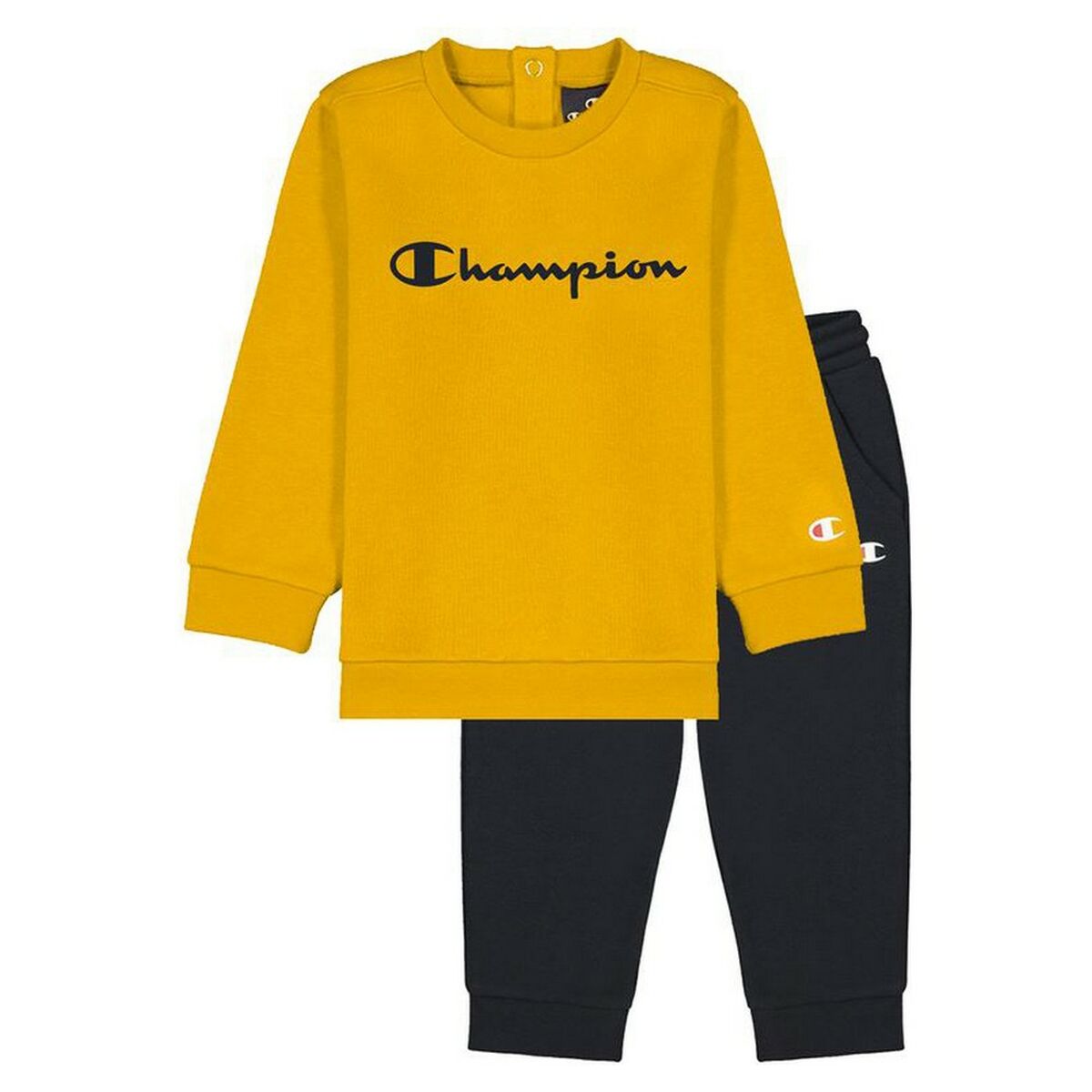 Baby’s Tracksuit Champion Crewneck Baby Yellow Baby’s Tracksuit Champion Crewneck Baby Yellow