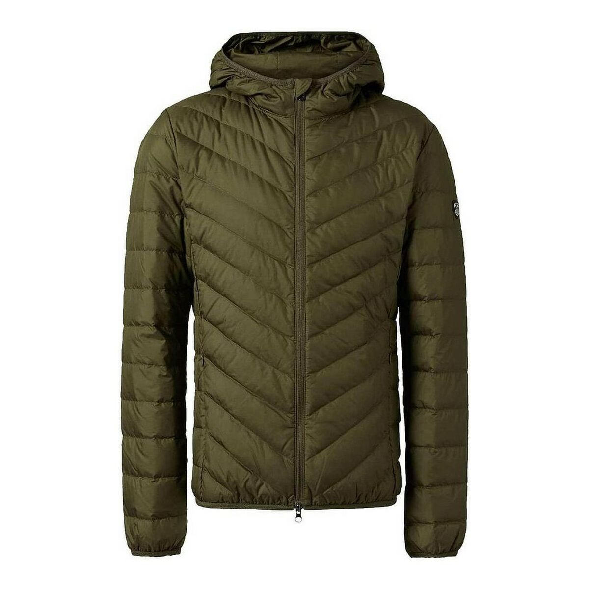 Men’s Sports Jacket DOWN  Armani Jeans 8NPB09 PNEIZ Green Nylon