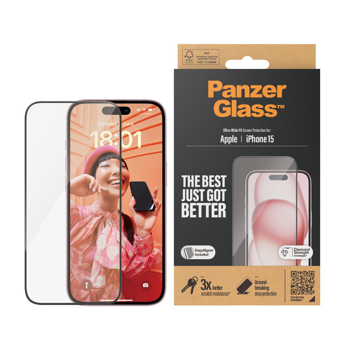 Mobile Screen Protector Panzer Glass 2809 Apple Mobile Screen Protector Panzer Glass 2809 Apple