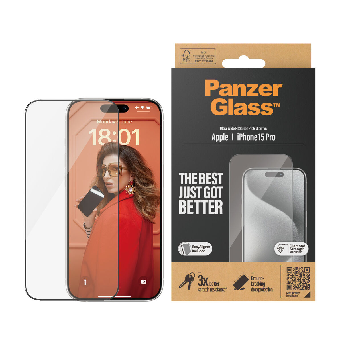 Mobile Screen Protector Panzer Glass 2810 Apple Mobile Screen Protector Panzer Glass 2810 Apple