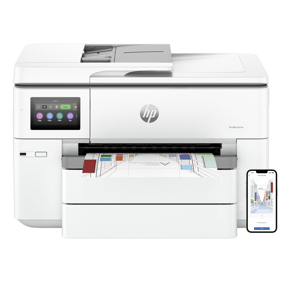 Multifunction Printer HP OfficeJet Pro 9730e