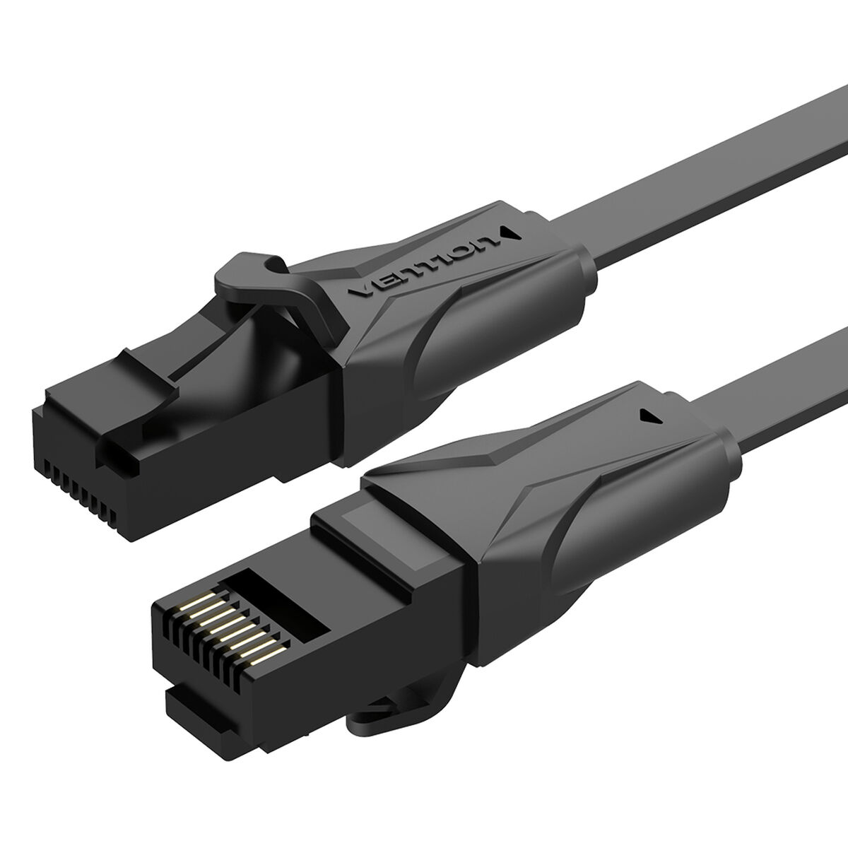 UTP Category 6 Rigid Network Cable Vention IBABL Black UTP Category 6 Rigid Network Cable Vention IBABL Black