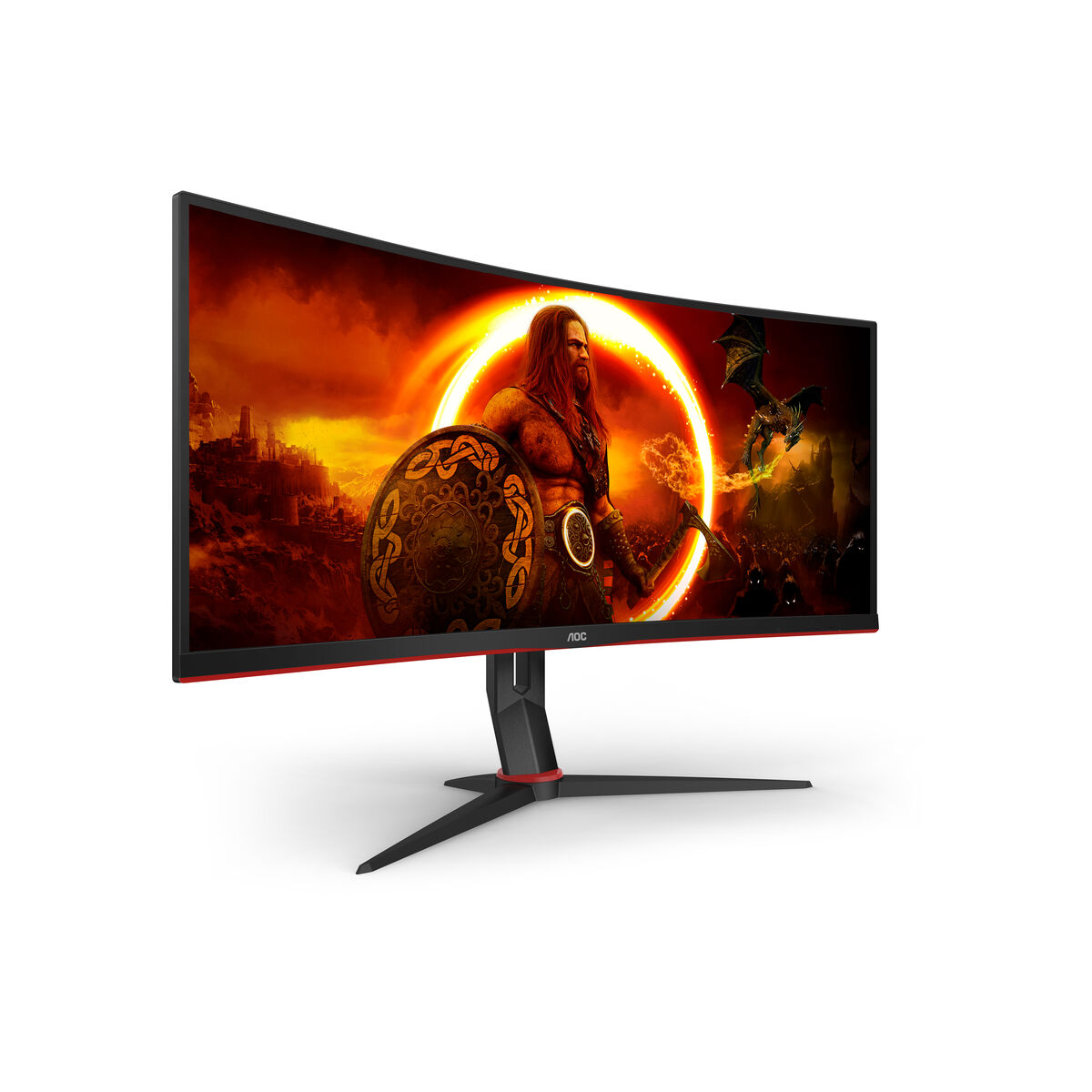 Monitor AOC CU34G2XP/BK UltraWide Quad HD 34″