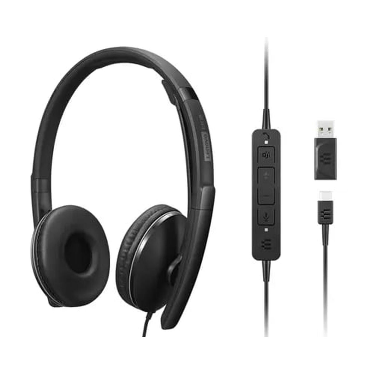 Headphones Lenovo 4XD1M45627 Black Headphones Lenovo 4XD1M45627 Black