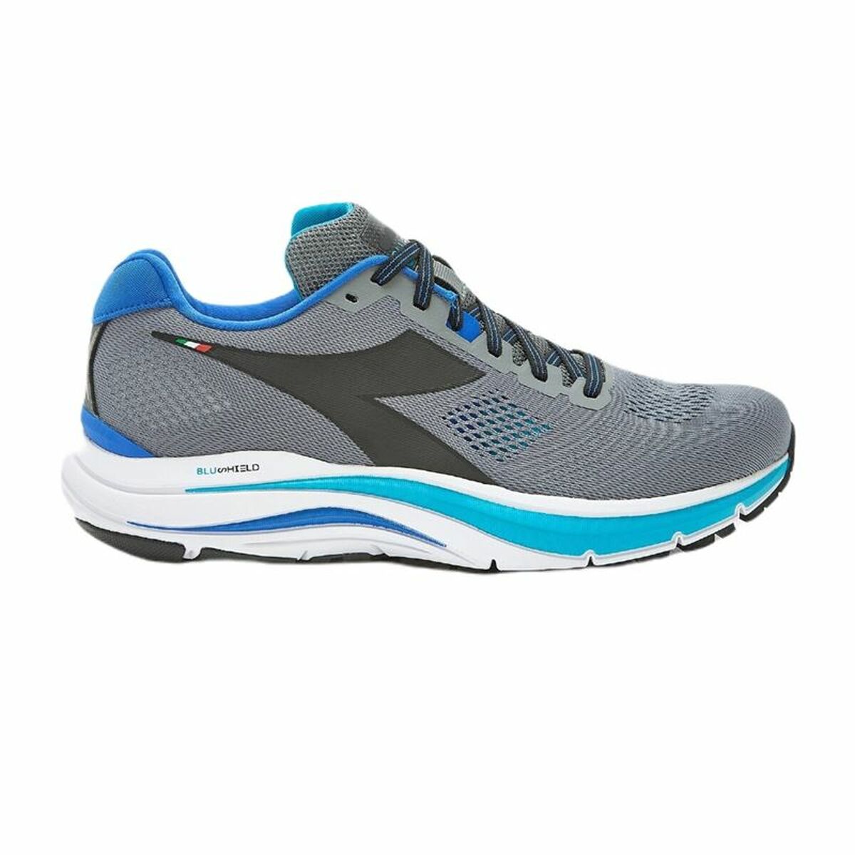 Running Shoes for Adults Diadora Mythos Blushield Grey Men Running Shoes for Adults Diadora Mythos Blushield Grey Men