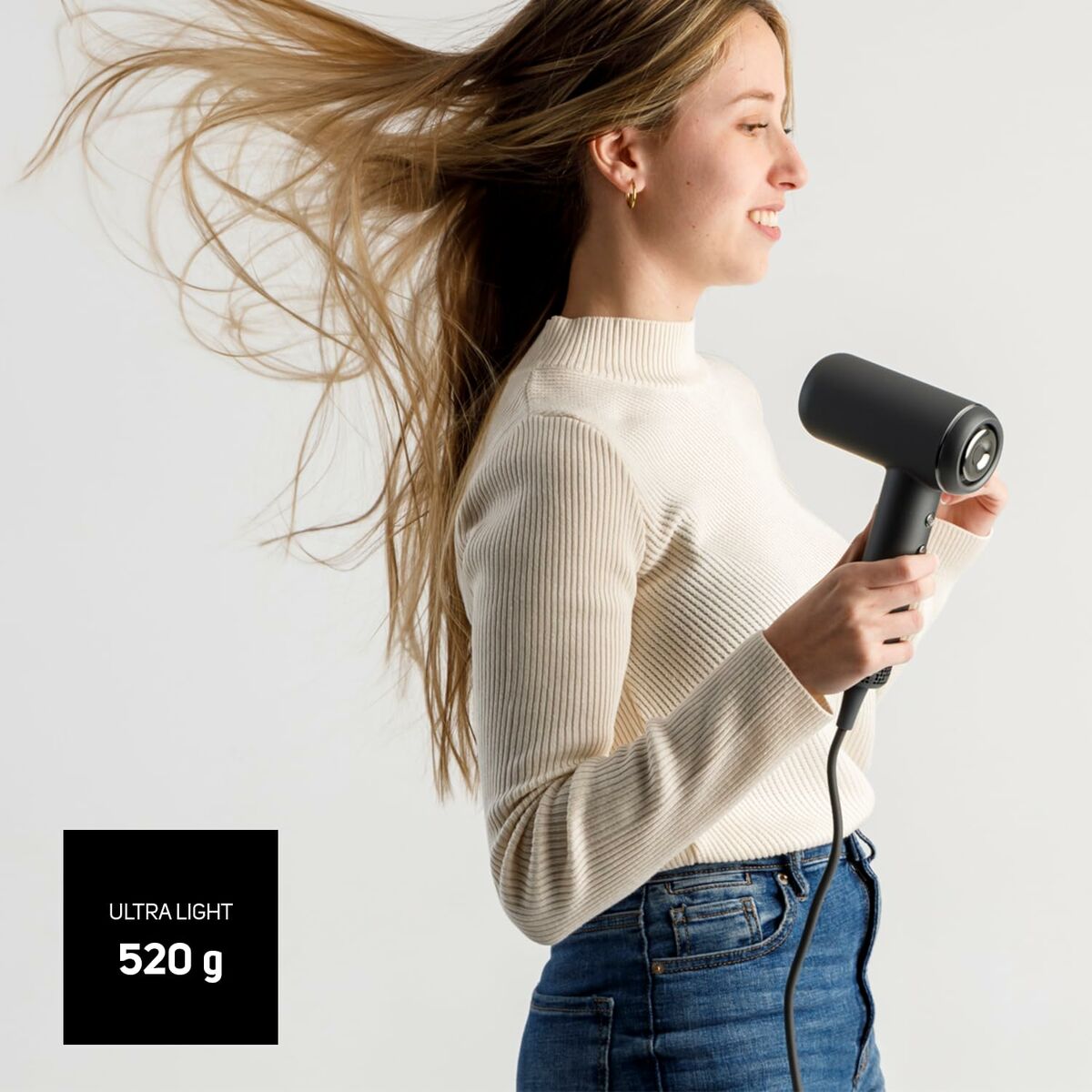 Hairdryer Taurus FORCE 2000 IONI Black 1800 W