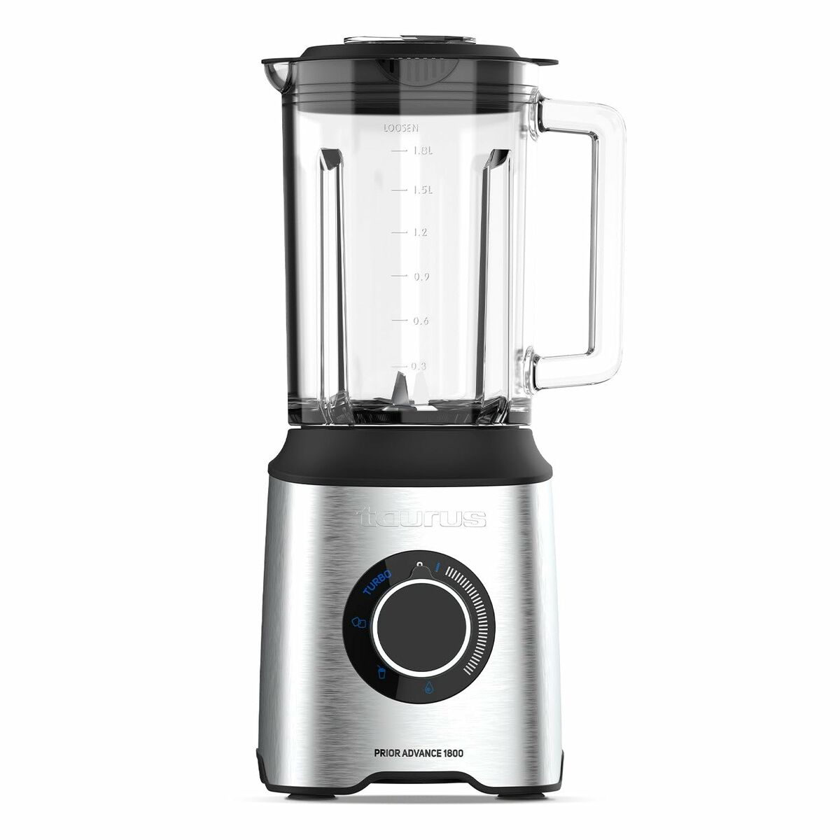 Cup Blender Taurus PRIOR ADVANCE Steel 1800 W 2 L Cup Blender Taurus PRIOR ADVANCE Steel 1800 W 2 L
