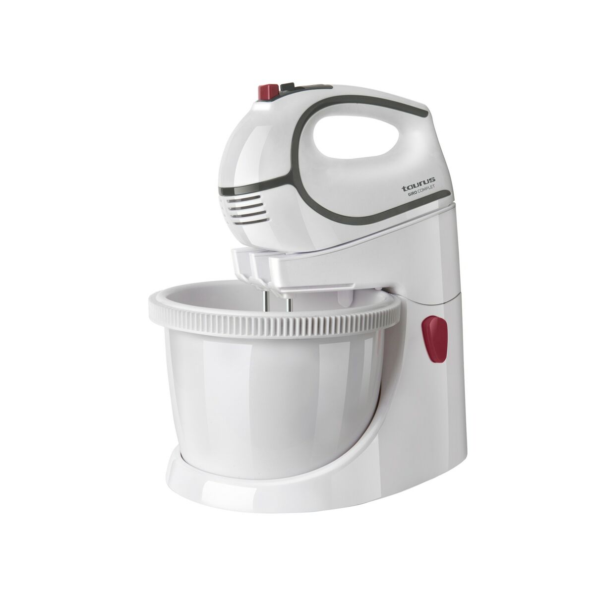 Blender/pastry Mixer Taurus GIROCOMPLET White 500 W 2,5 L Blender/pastry Mixer Taurus GIROCOMPLET White 500 W 2,5 L