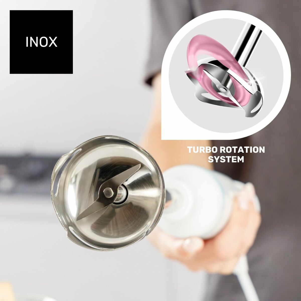 Hand-held Blender Taurus ROBOT 1000 X