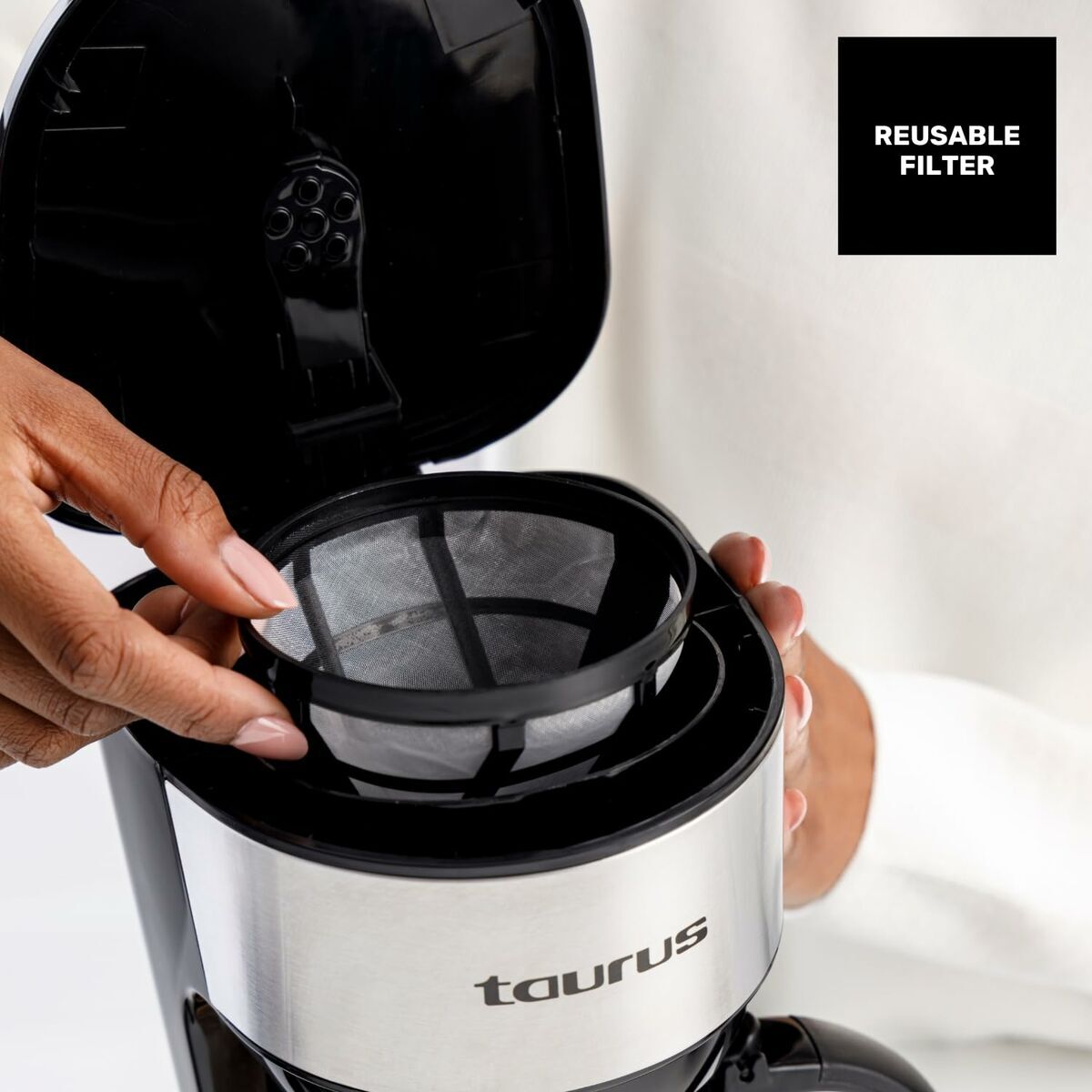 Drip Coffee Machine Taurus VERONA 6 INOX
