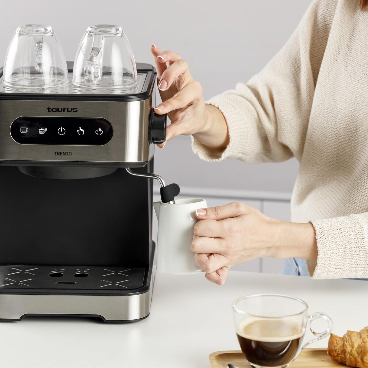 Express Coffee Machine Taurus TRENTO Steel 1,5 L
