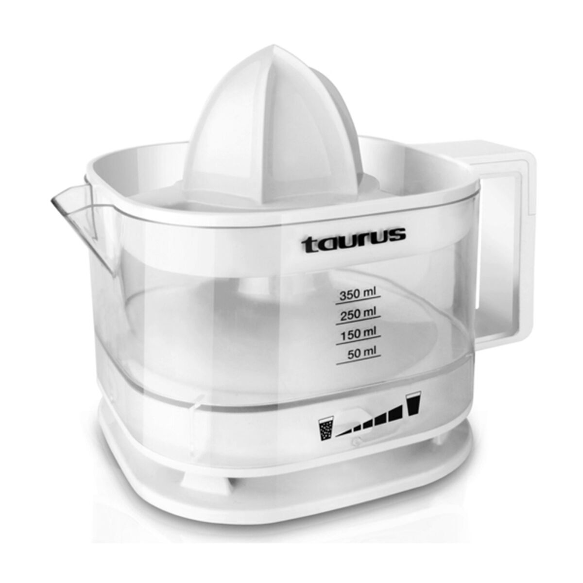Electric Juicer Taurus TC350 25W 0,35 L White Electric Juicer Taurus TC350 25W 0,35 L White