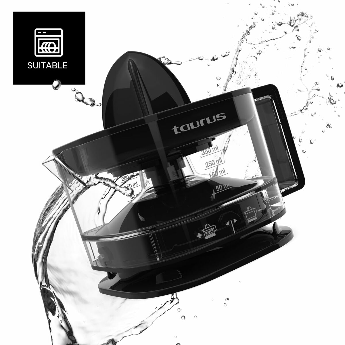 Electric Juicer Taurus TC350 NERO 25 W Black 350 ml