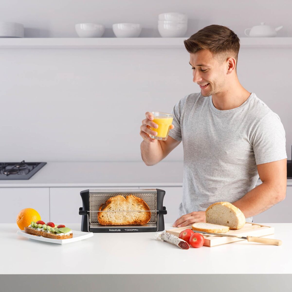 Toaster Taurus Todopan Black 700 W