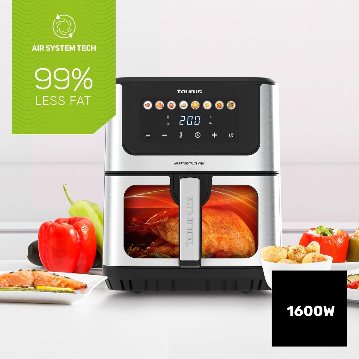 Air Fryer Taurus 973999000 Black