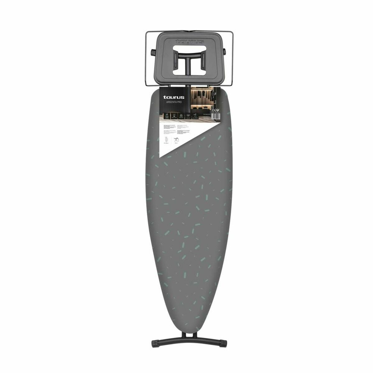 Ironing board Taurus ARGENTA PRO Dark grey 124 x 40 cm Ironing board Taurus ARGENTA PRO Dark grey 124 x 40 cm