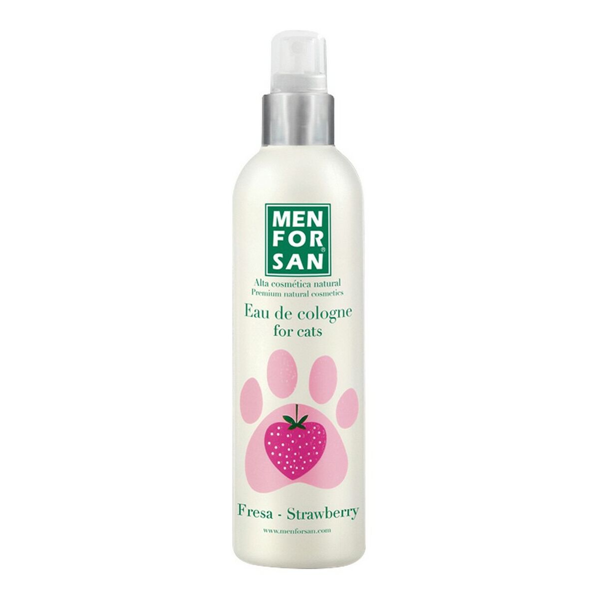 Eau de Cologne Menforsan Cat Strawberry 125 ml Eau de Cologne Menforsan Cat Strawberry 125 ml