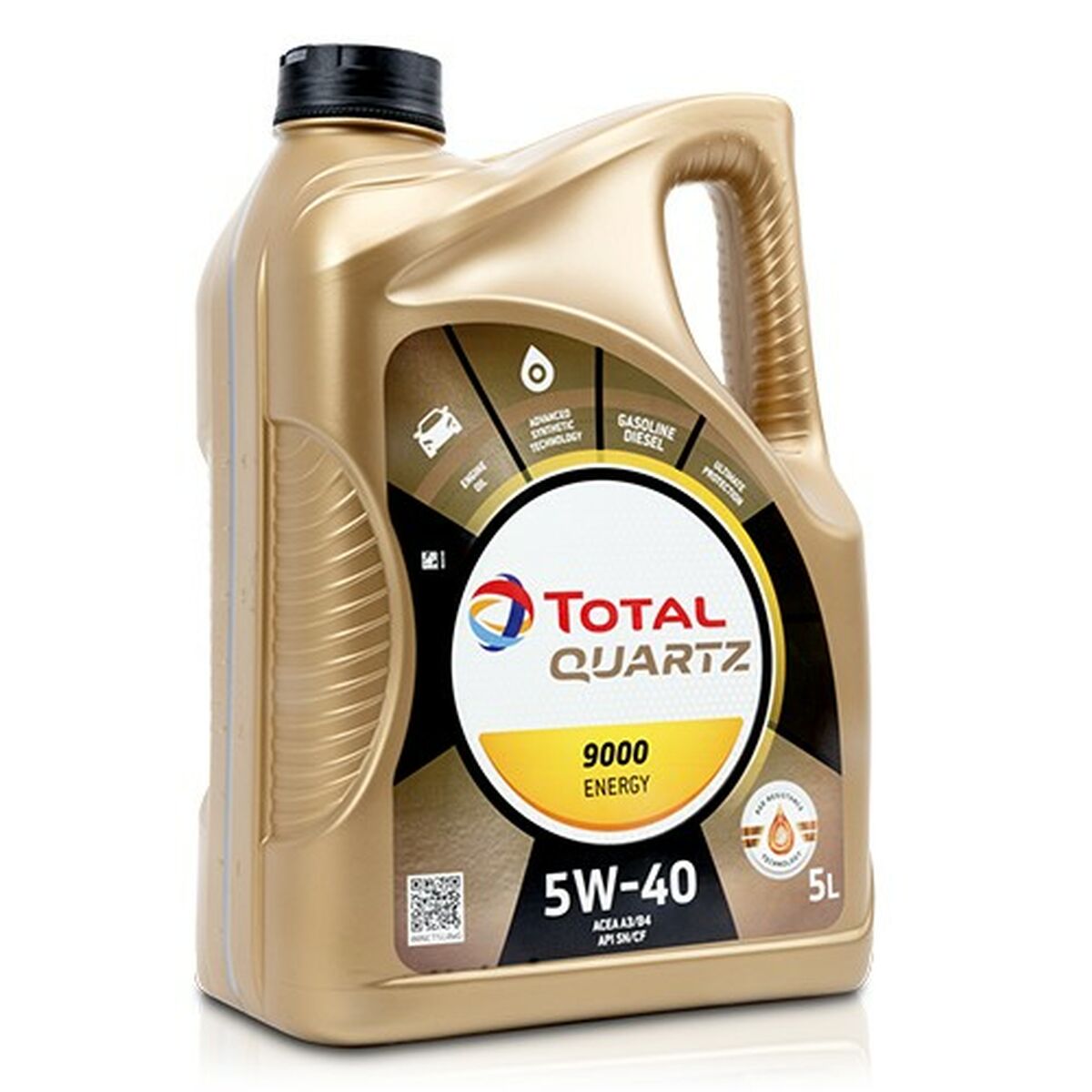 Car Motor Oil Totalenergies 9000 ENERGY 5W40 5 L Car Motor Oil Totalenergies 9000 ENERGY 5W40 5 L