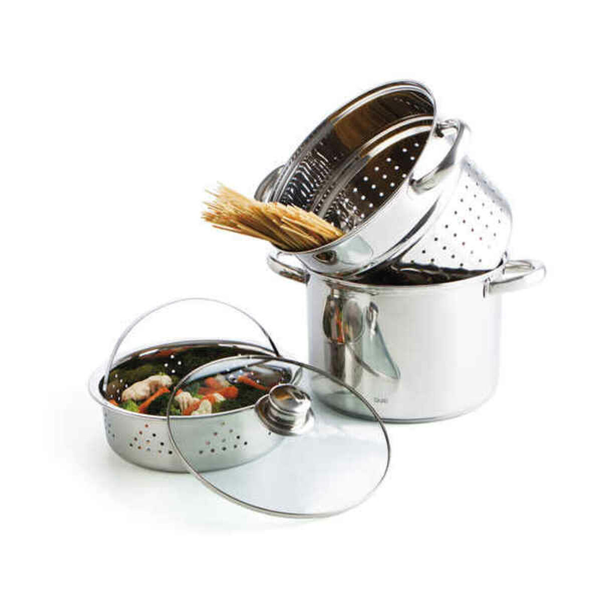 Cookware Quid (3 pcs) Stainless steel Cookware Quid (3 pcs) Stainless steel
