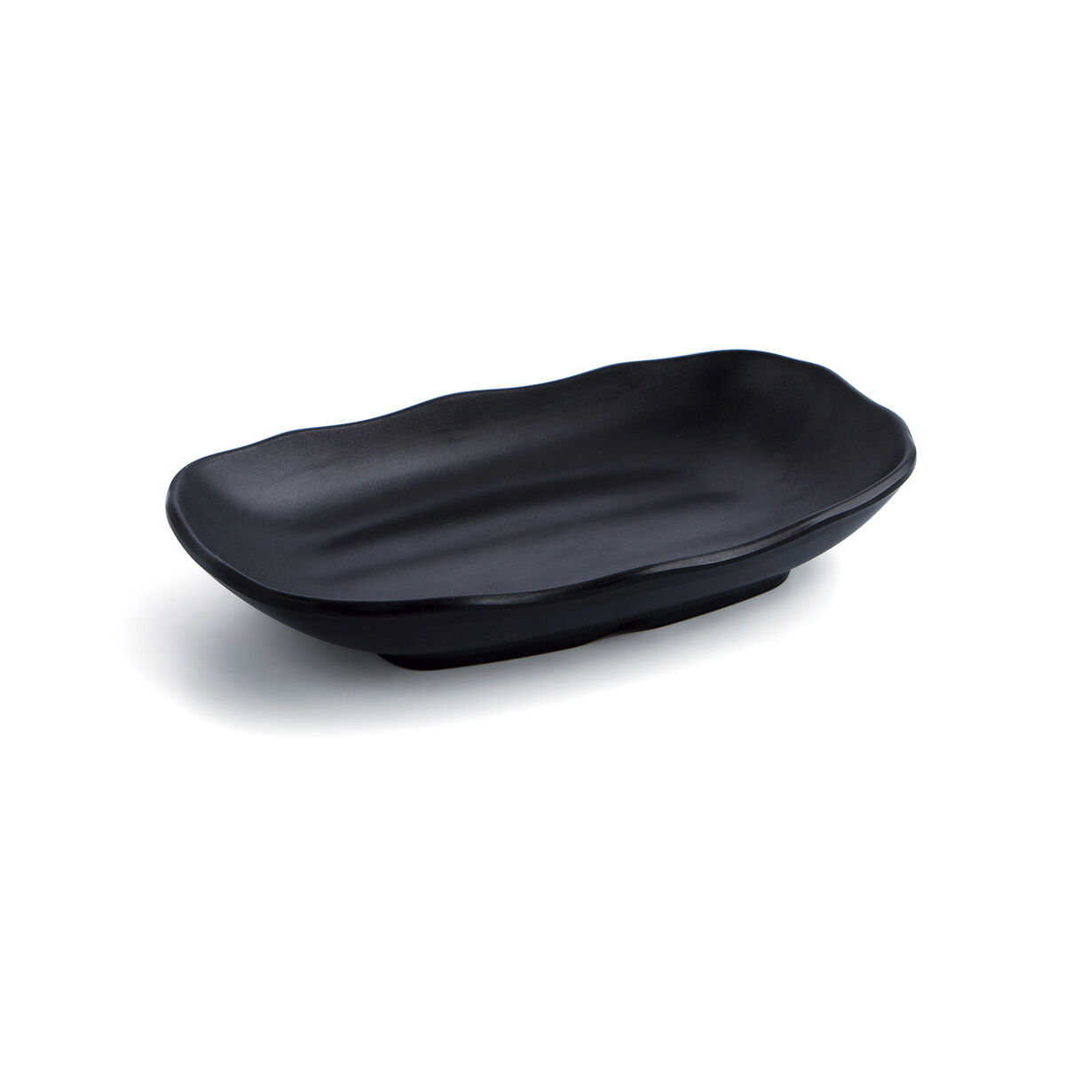 Deep Plate Quid A’bordo Black Plastic 25,5 cm (12 Units)