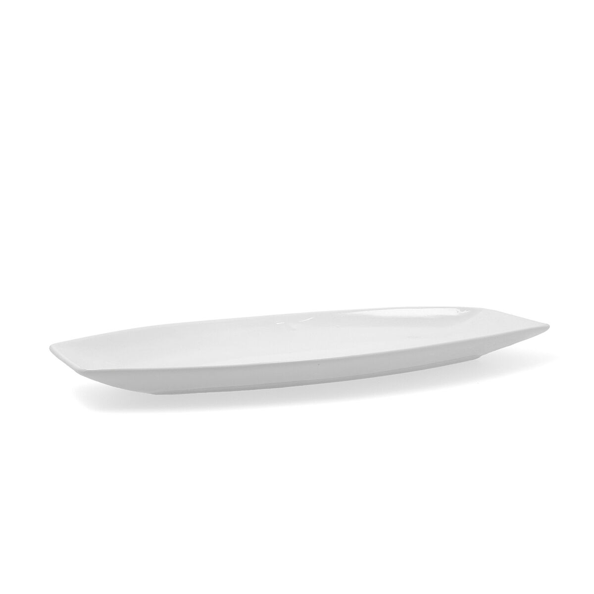 Serving Platter Quid Gastro Ceramic White (40 x 17,5 x 3,5 cm) (Pack 4x) Serving Platter Quid Gastro Ceramic White (40 x 17,5 x 3,5 cm) (Pack 4x)