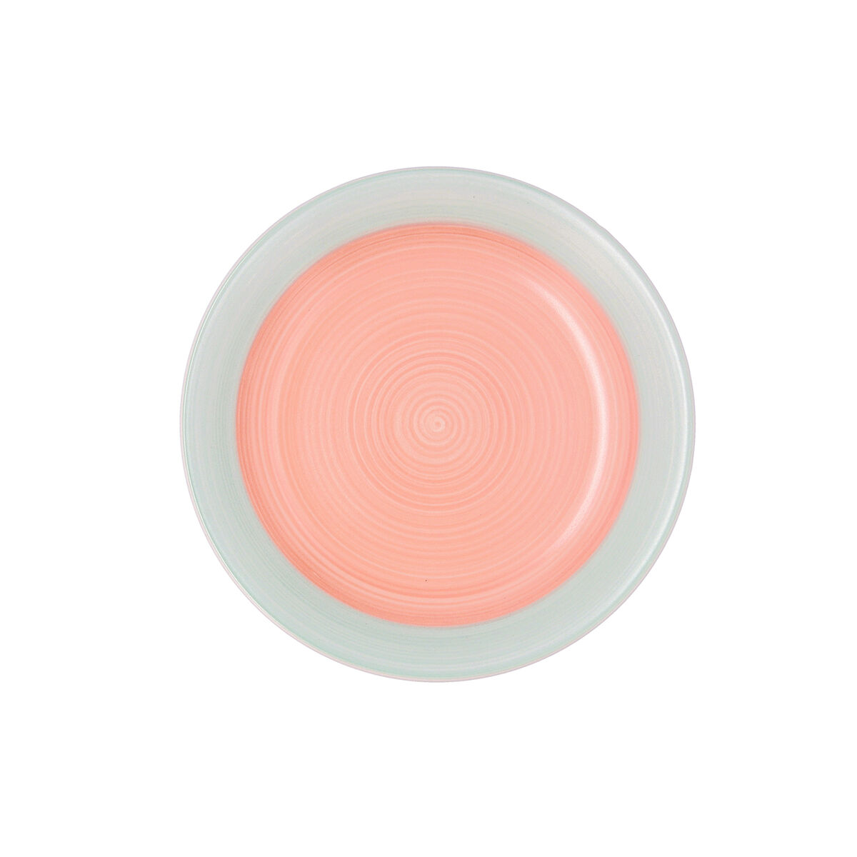 Dessert dish Quid Kaleido Green Coral Ceramic 19 cm (12 Units)