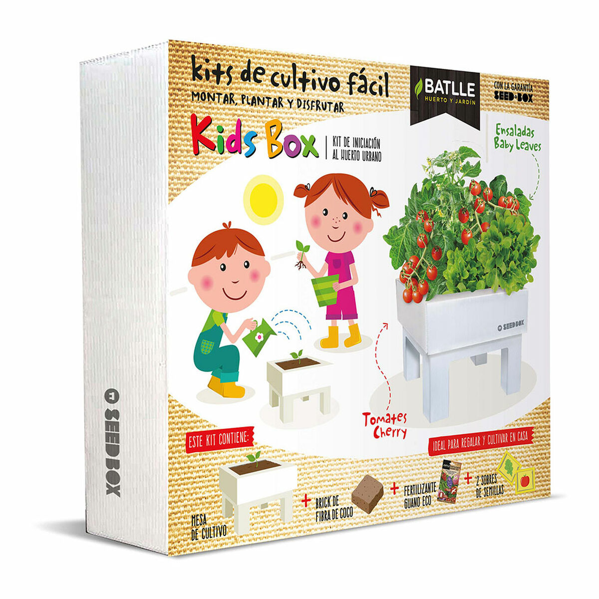 Cultivation Set Batlle Seed Box Kids 5 Pieces Cultivation Set Batlle Seed Box Kids 5 Pieces