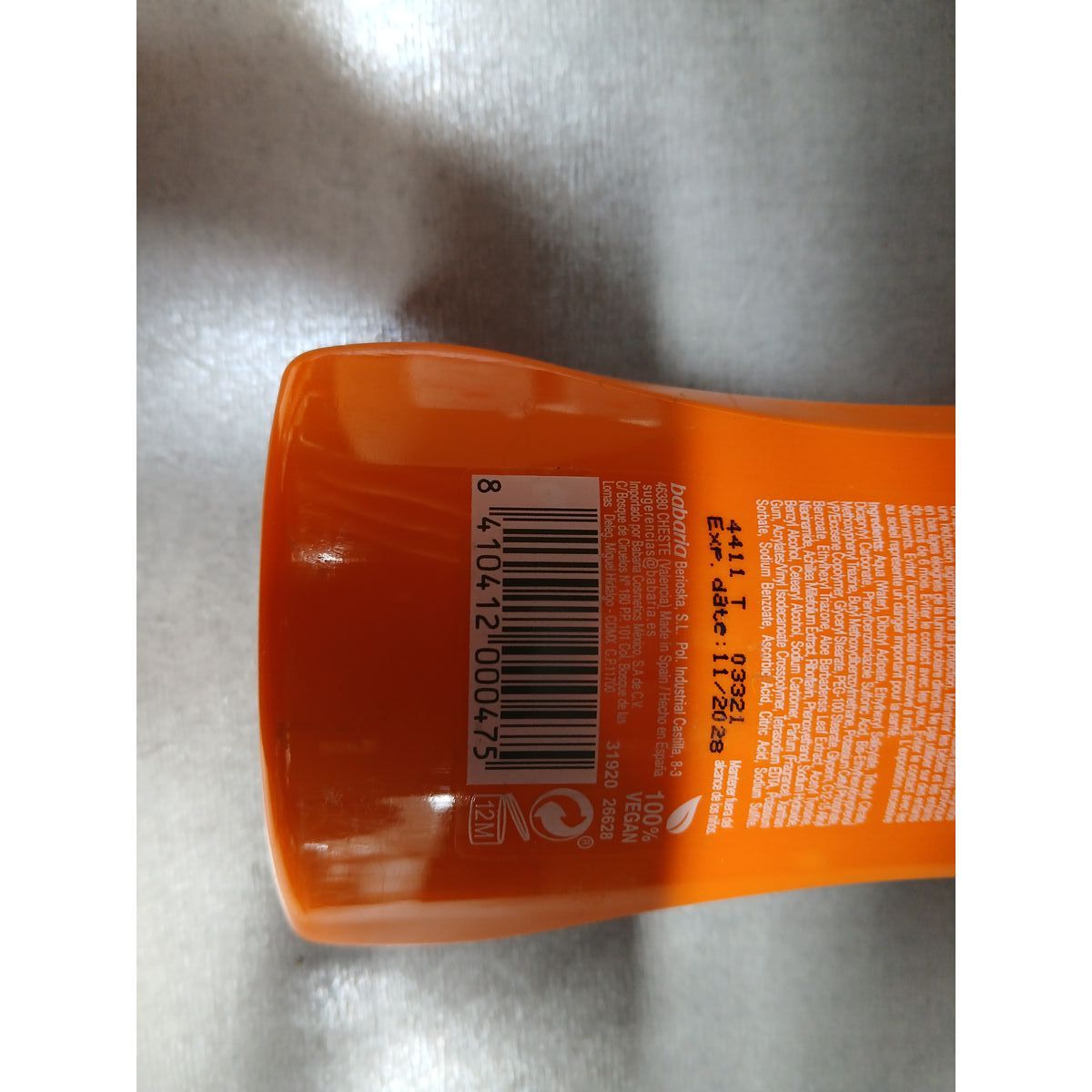 Sun Cream Babaria 200 ml 30