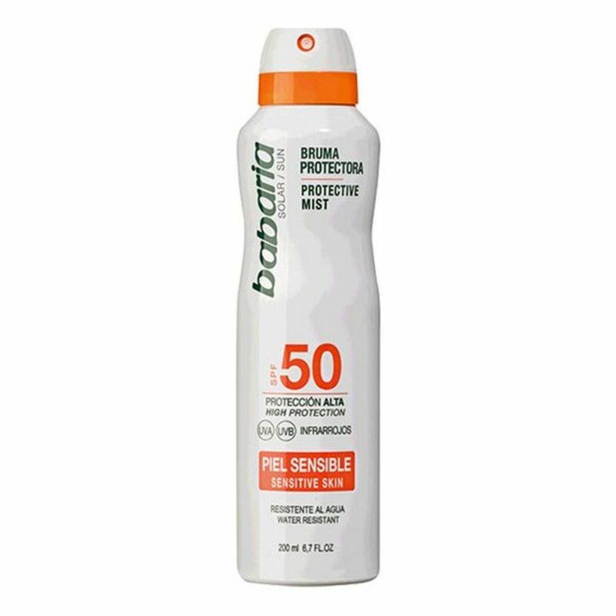 Sun Screen Spray Babaria Spf 50 (200 ml) Sensitive skin 50 (200 ml) Sun Screen Spray Babaria Spf 50 (200 ml) Sensitive skin 50 (200 ml)