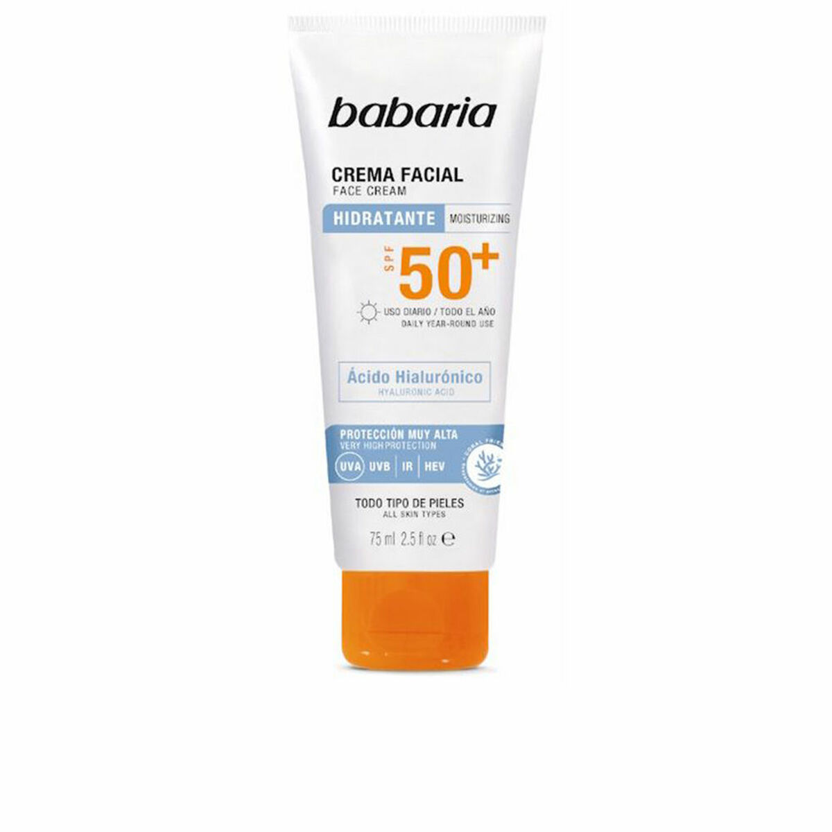 Tanning Enhancer Babaria SOLAR SPF 50+ 75 ml Tanning Enhancer Babaria SOLAR SPF 50+ 75 ml