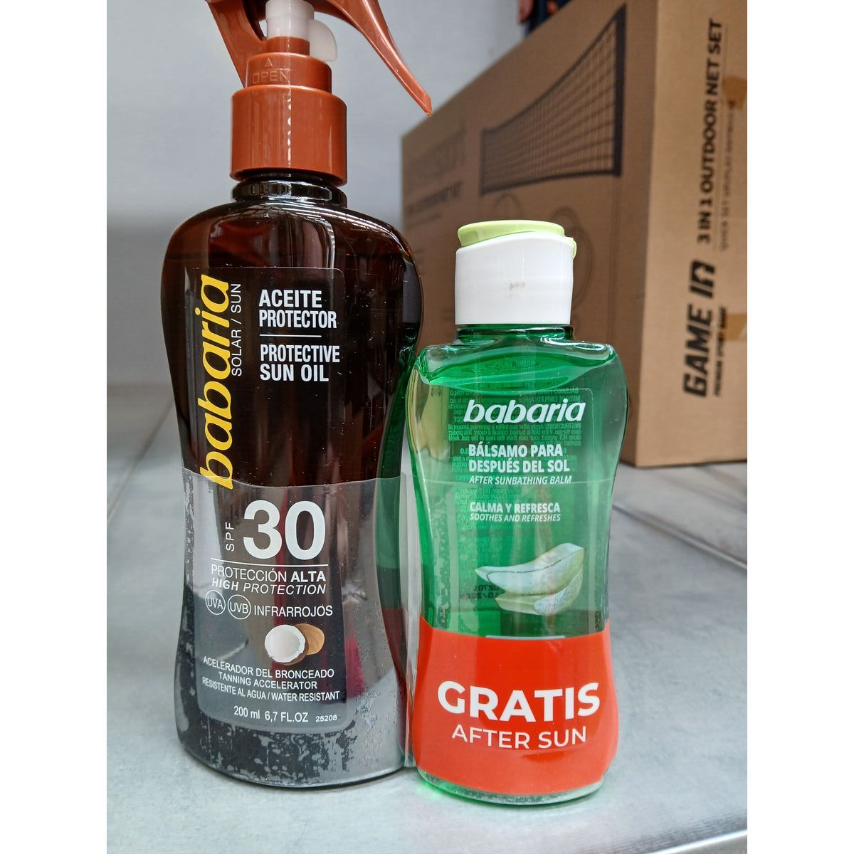 Spray Sun Protector Babaria Spf 30 Coconut