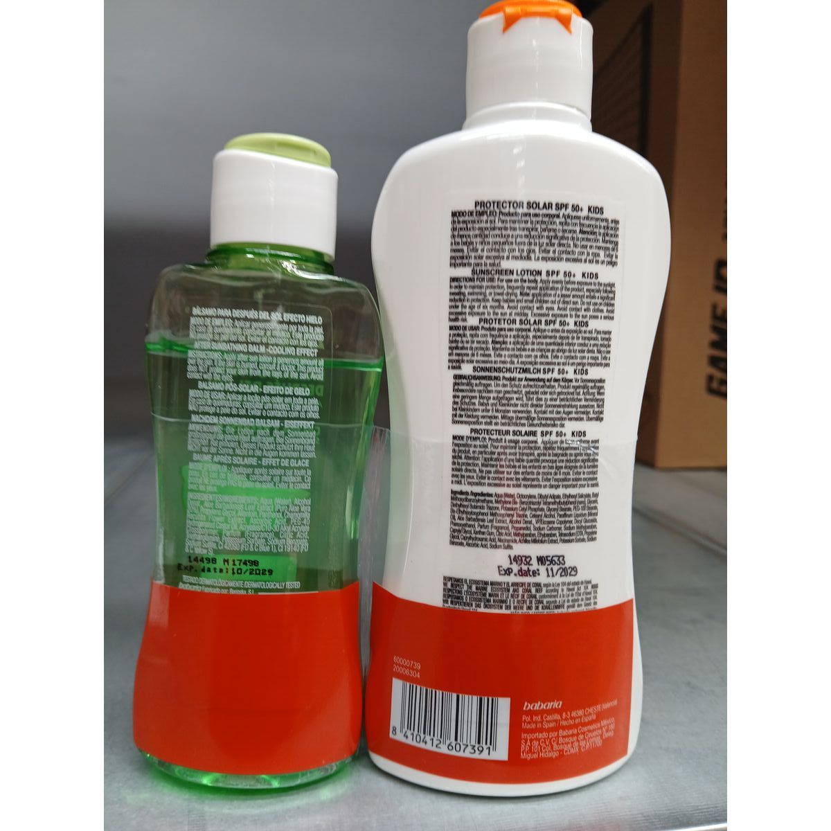 Sun Milk for Children Babaria Spf 50 100 ml