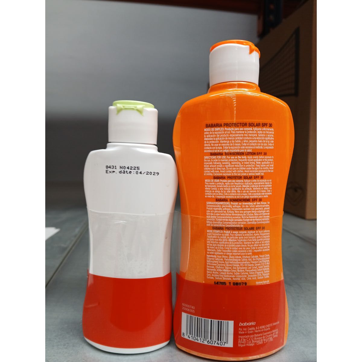 Sun Milk for Children Babaria Spf 30 100 ml Aloe Vera