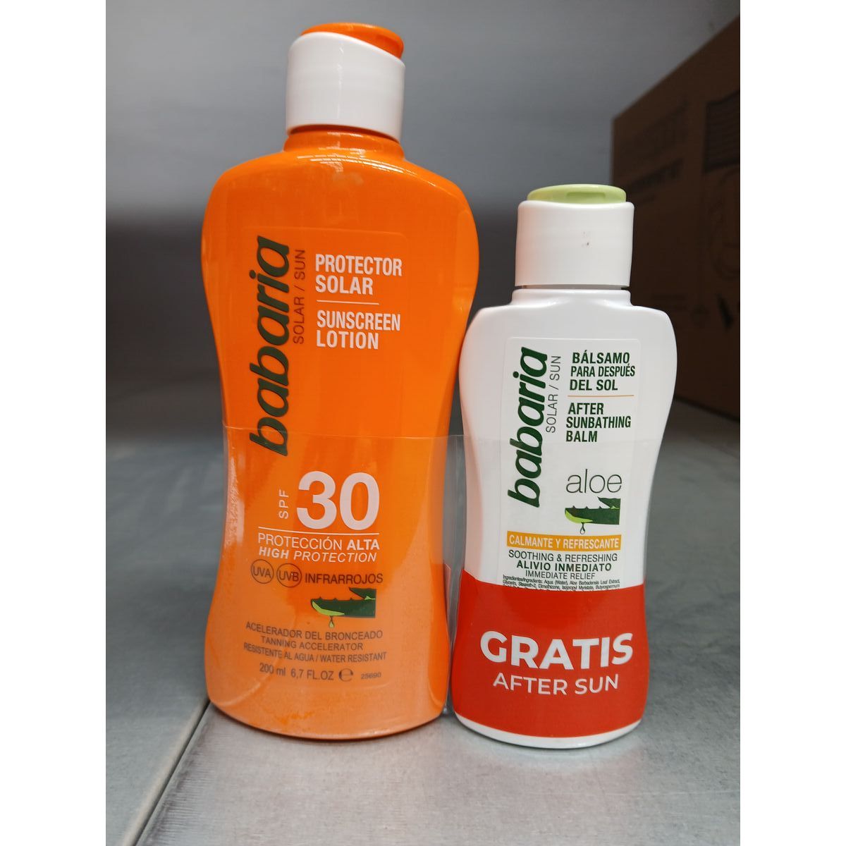 Sun Milk for Children Babaria Spf 30 100 ml Aloe Vera