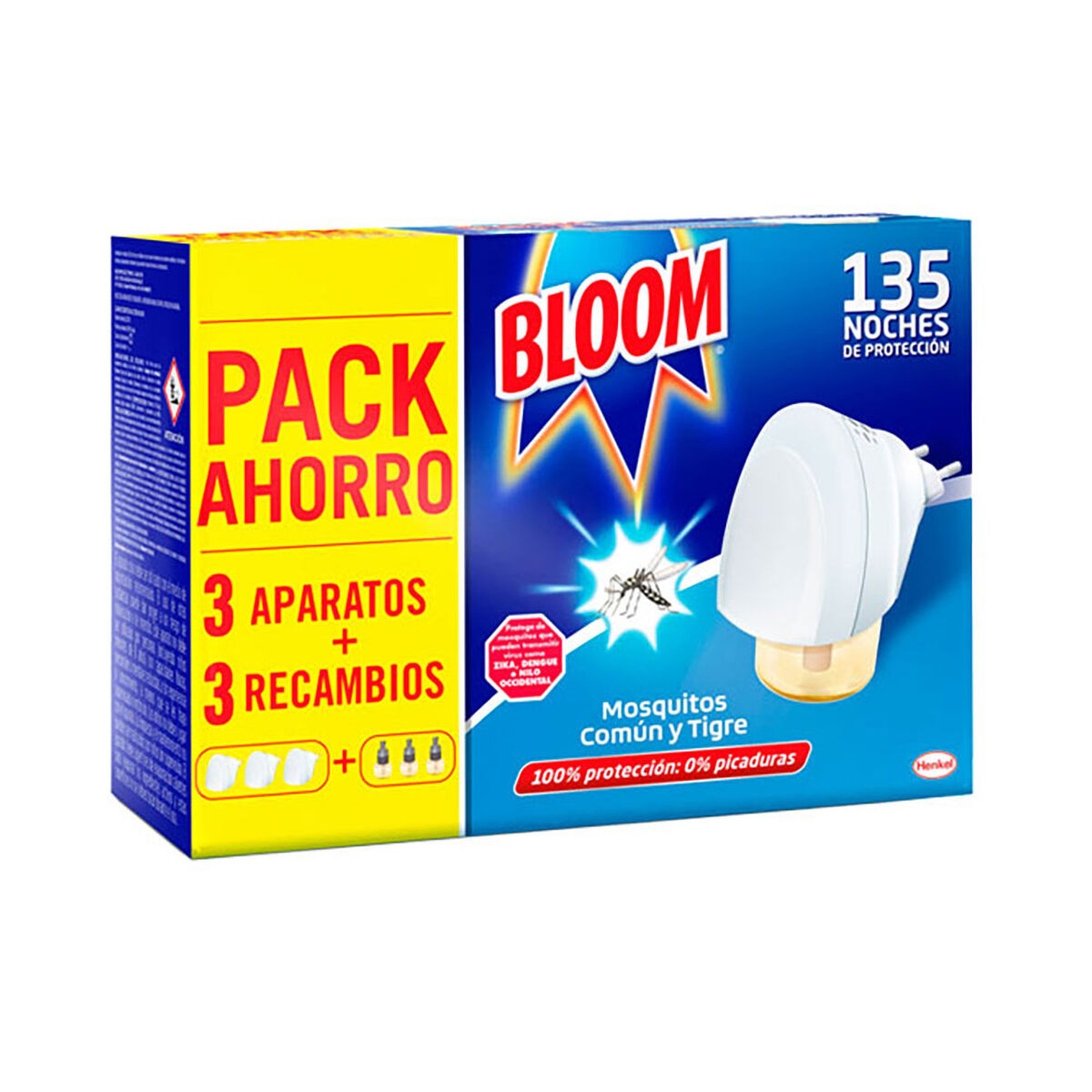 Common and Tiger Mosquito Repellent Bloom Bloom 6 Pieces Common and Tiger Mosquito Repellent Bloom Bloom 6 Pieces