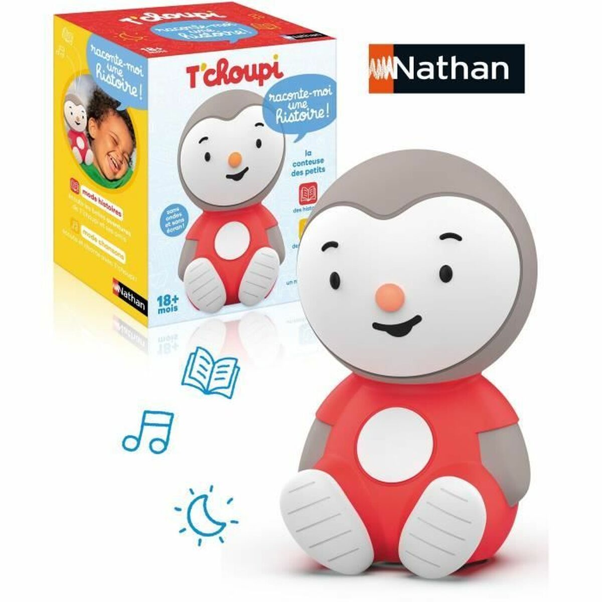 Interactive Toy for Babies Nathan T’CHOUPI