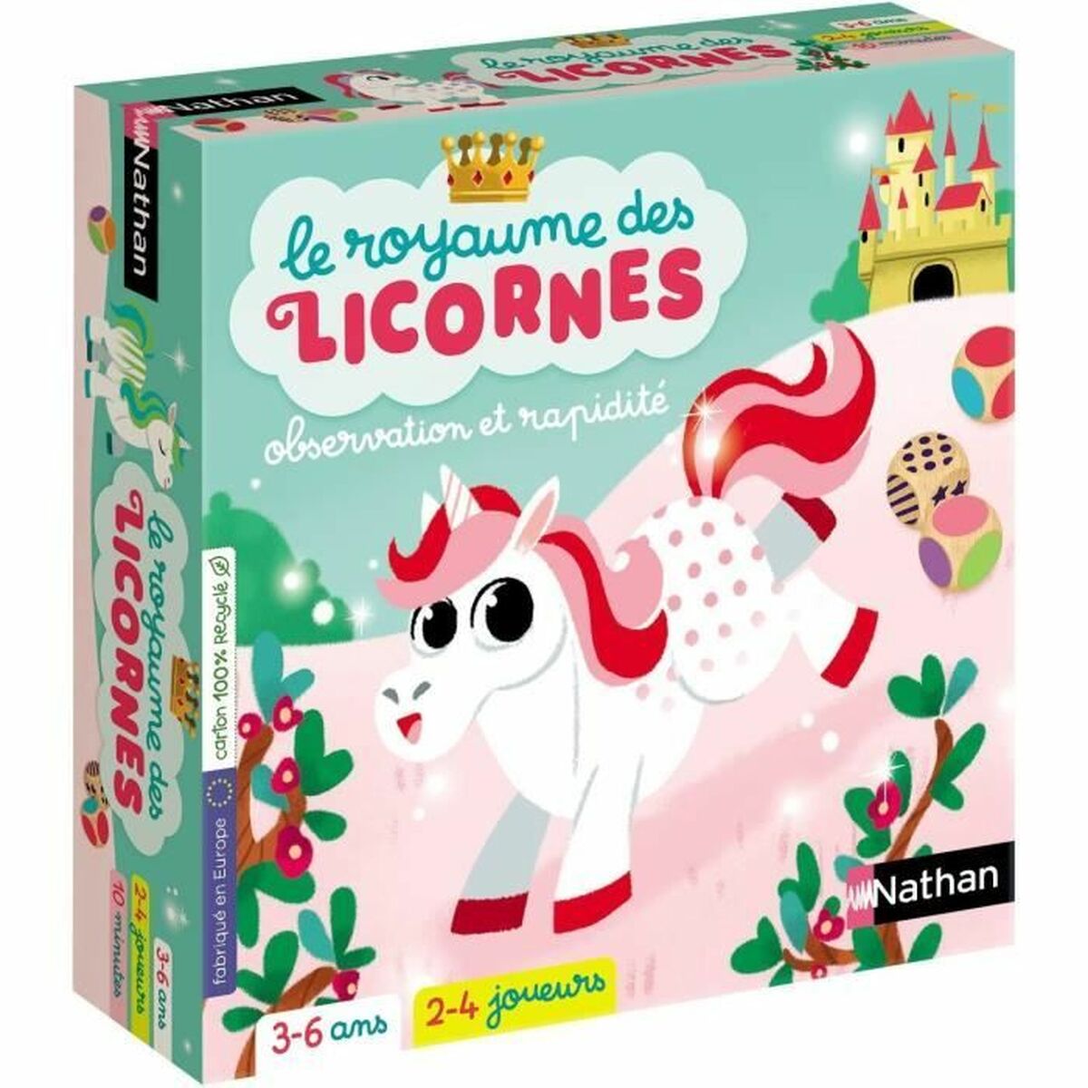 Board game Nathan Le royaume des licornes (FR) Board game Nathan Le royaume des licornes (FR)