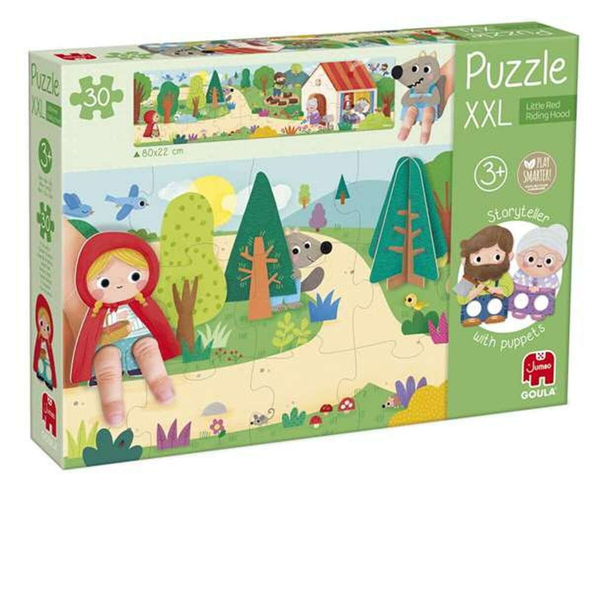 Child’s Puzzle Diset XXL Little Red Riding Hood 30 Pieces