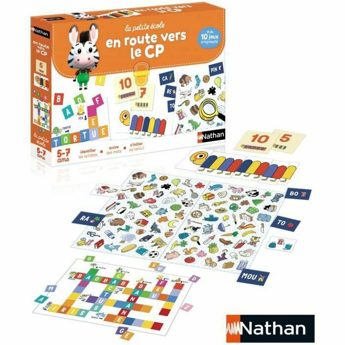 Board game Nathan The little school – On the way to CP! (FR) Board game Nathan The little school – On the way to CP! (FR)