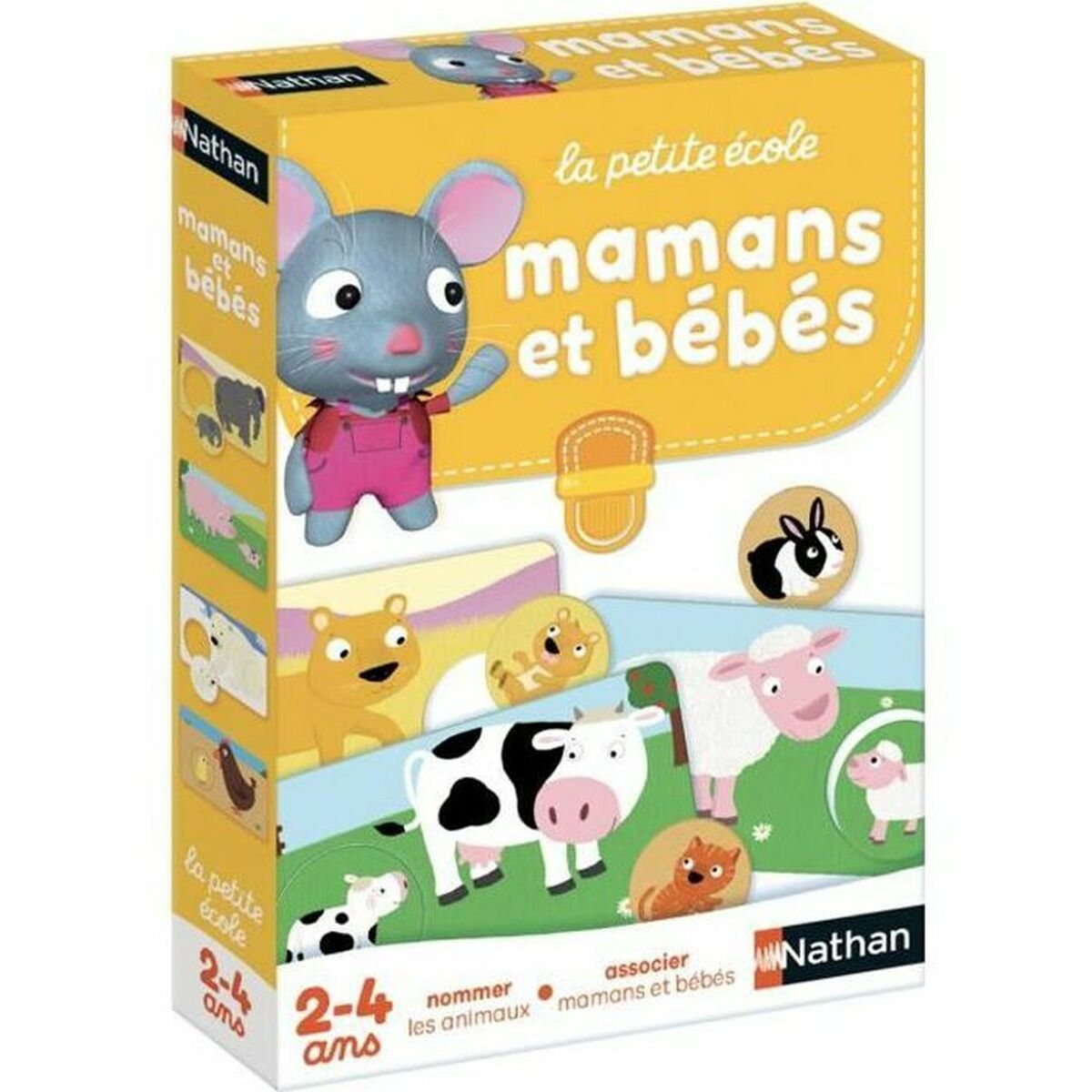 Board game Nathan Moms and Babies (FR) Multicolour (French) Board game Nathan Moms and Babies (FR) Multicolour (French)