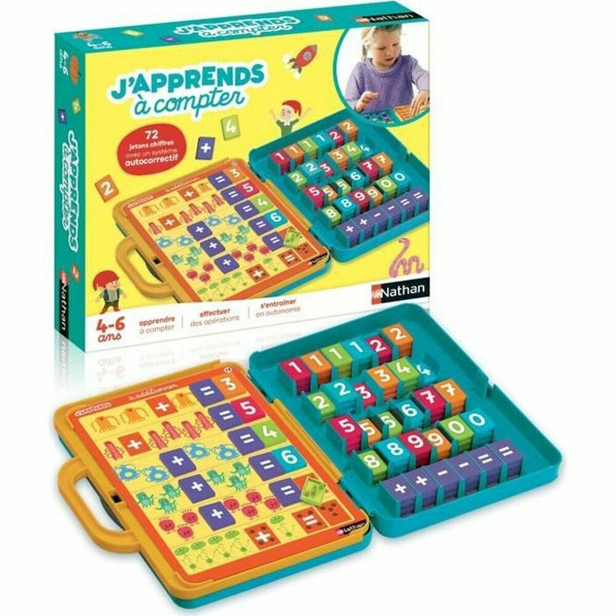 Board game Nathan I’m learning to count (FR)
