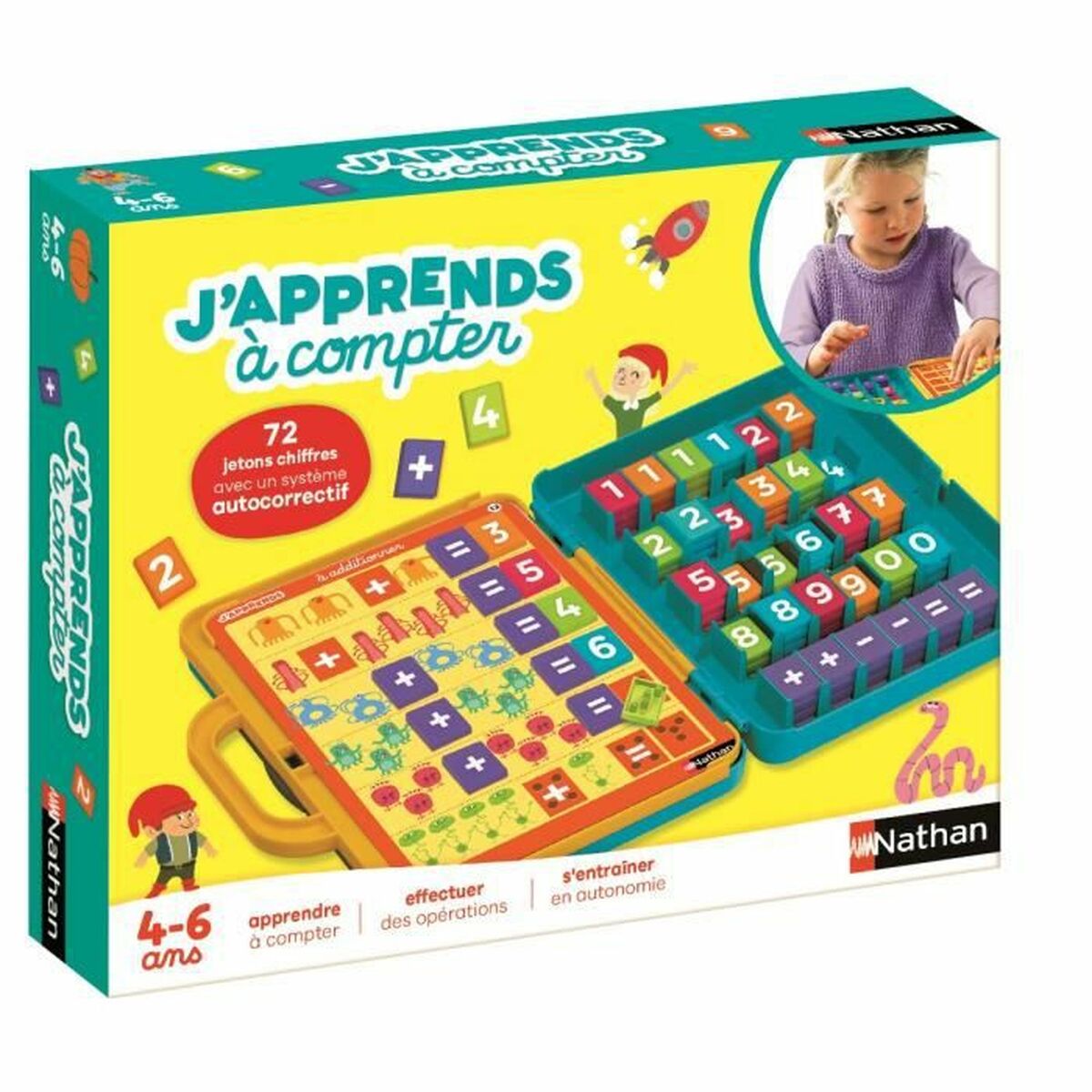 Board game Nathan I’m learning to count (FR)
