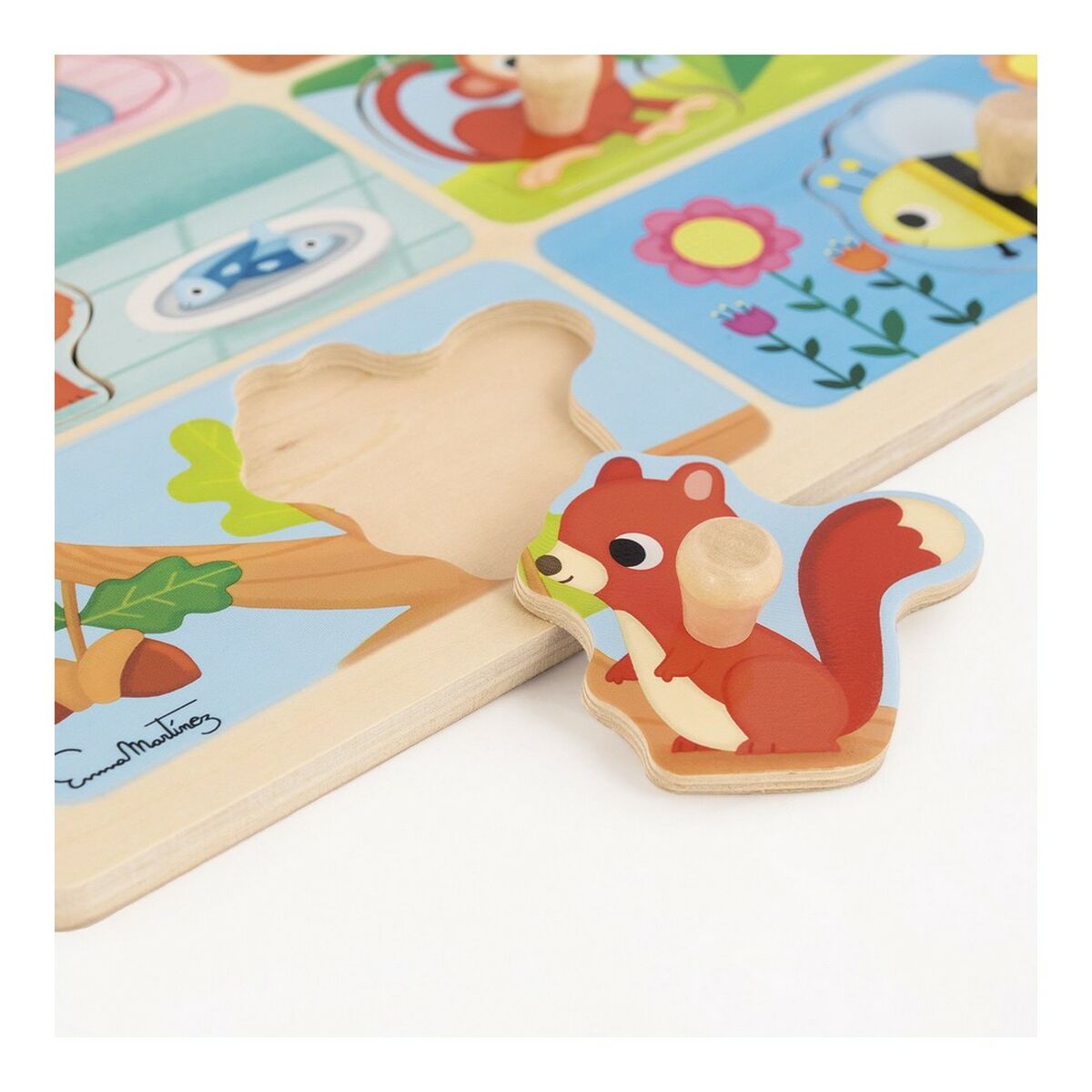 Child’s Wooden Puzzle Goula My Favourite Food Wood