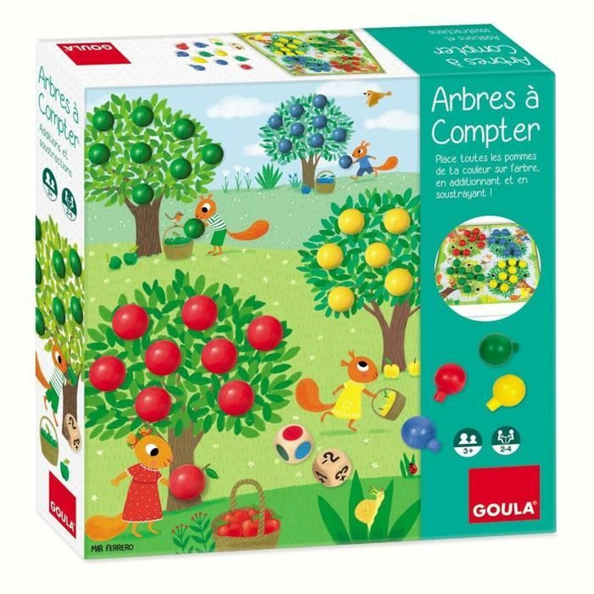 Educational Game Goula Arbres a Compter Educational Game Goula Arbres a Compter
