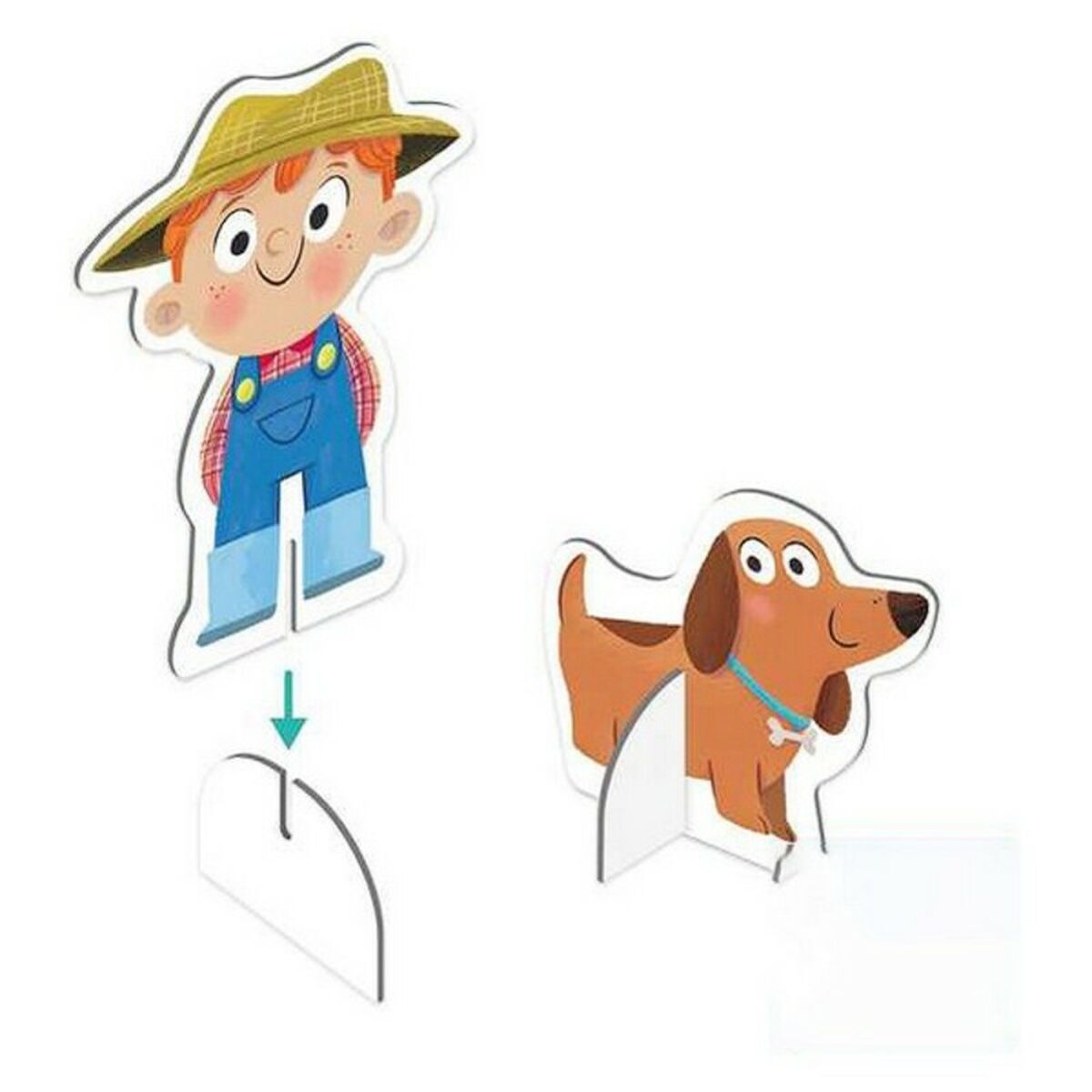 Baby Farm Puzzle XXL Goula 53176 (17 pcs)